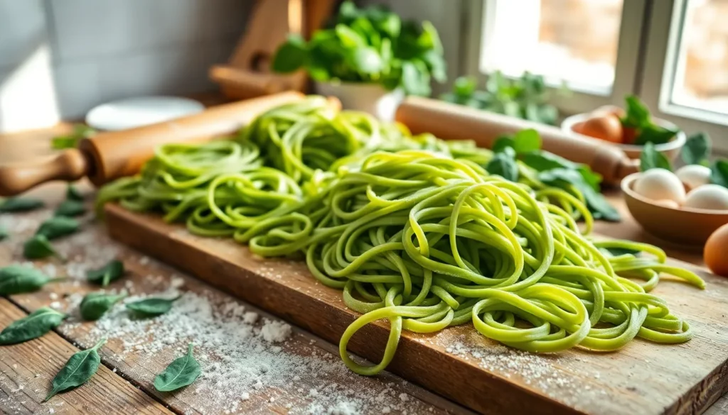 Featured image for Pasta Verde: The Art and Tradition of Italian Green Pasta — Uncategorized