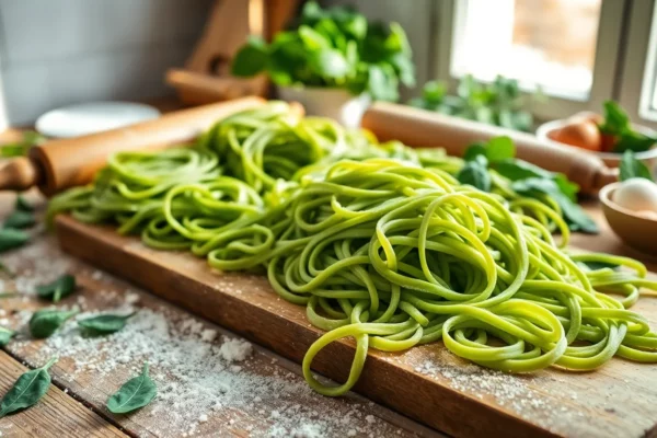 Pasta Verde: The Art and Tradition of Italian Green Pasta
